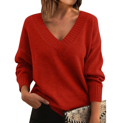 ZHENDEGL Pull Col Cheminée Femme Pull Bleu Marine Femme Pull