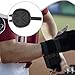 blloocod Baseball Hand Back Pad Protector - Shock Absorption Polyester Material, Elastic Band Fit for Batting Training, 5.51x5.31 Inch