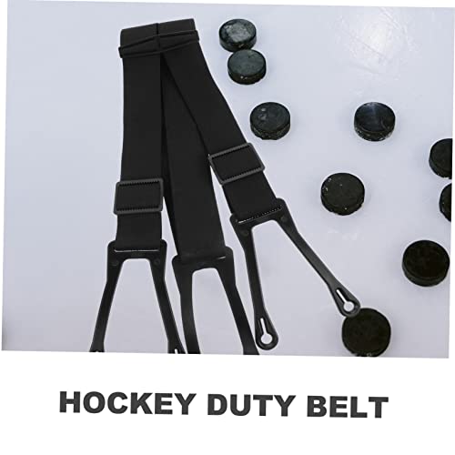 minkissy Hockey Duty Belt Suspenders Skid Elastic Pants Support Durable Wear Resistant Design for Winter Sports for Adults Enhanced Stability for Ice Hockey - Thumbnail 7