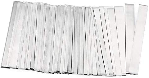 SHONAN Pure Nickel Strip 99.6% Nickel, 2 Inches Nickel Strips, 0.15x6x50mm Soldering Tabs for High Capacity 18650 Lithium Battery Pack, Li-Po, NiMh and NiCd Battery Pack and Spot Welding, 50 Pcs