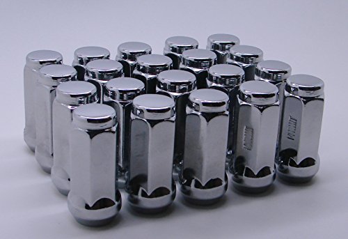 AccuWheel LNA-09160C5T Chrome Bulge Acorn Wheel Lug Nuts (9/16