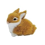 Artisanat détaillé : avec des détails exquis dans ses yeux faux et expressifs, cette figurine en peluche améliore votre décoration d'intérieur avec une élégance ludique.