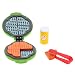 Juego de Cocina para Niños, Juguete para Hacer Gofres de Madera con 4 Piezas de Pan Pinzas Botella de Salsa Juego de Comida para Niños Pequeños Y Niñas