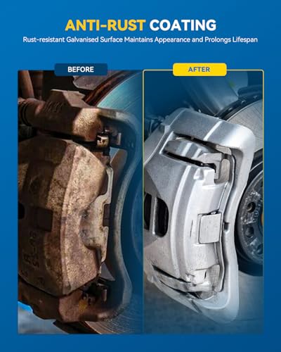 Image of PHILTOP 19B3129 Front right Disc Brake Caliper Assembly Replacement For 2007-2017 Toyota Camry, 2007-2012,2016-2018 Lexus ES350, 2008-2018 Toyota Avalon, Front Right Passenger Side