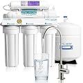 APEC Water Reverse Osmosis Water Filter, Alkaline 6-Stage RO System, WQA Certified to Remove 1K+ Impurities, pH+ Remineralization for Natural Spring Taste, Under Sink Filter 75 GPD