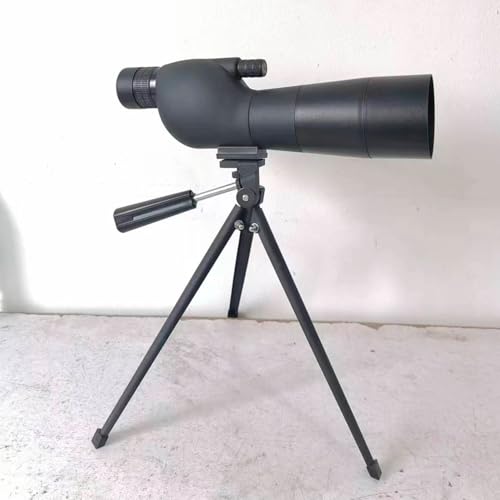 fetchfalcon ED 25-75 X 60 Spotting Scope with Metal Tripod Phone Adapter and Carry Bag