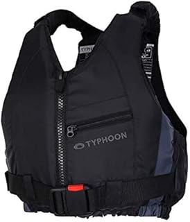 Typhoon Amrock XT Buoyancy Jacket for watersports including Canoe Kayak Sailing and Stand up Paddleboarding - Black