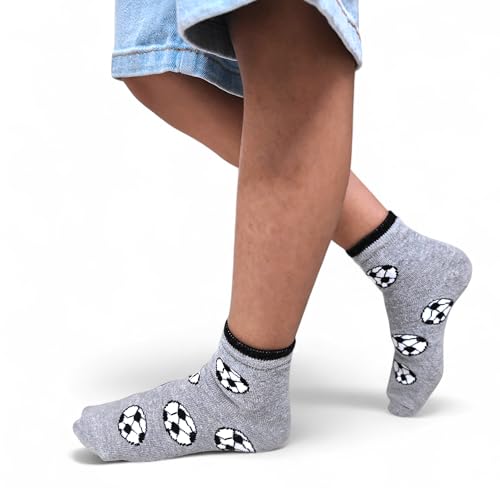 Image of Kid's Socks for Boys and Girls - Made with Soft & Breathable Cotton with Antibacterial Wash, Pack Of 5, Suitable for all day long use
