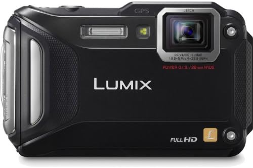 Panasonic Lumix DMC-TS5K 16.1 MP Tough Digital Camera with 9.3x Intelligent Zoom (Black)