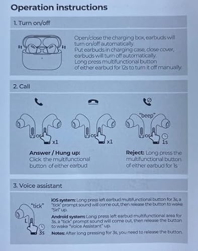JOYROOM JR-T03S TWS Semi In-Ear Earphones Wireless Earbuds And Equipped With Anti-Fingerprint Silicon Case With Power Box Standard Version - White