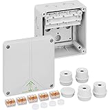 spelsberg abox xt Überlegene Qualität Spelsberg 1196033 Verbindungsdose, 110 x 110 x 67 mm, IP65, GR Abox SL-2,5 qmm, Grau