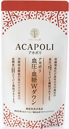 Amazon.co.jp: アカシアの樹 アカポリ 血圧 ・ 血糖 Wダウン 血圧を 