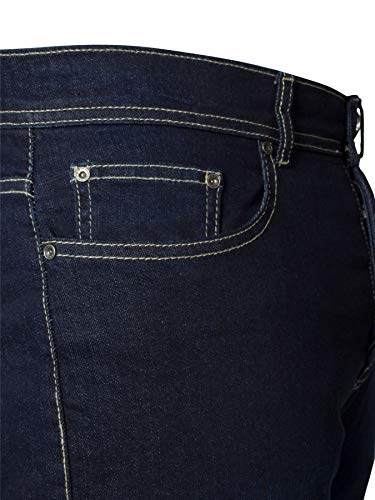 Enzo Mens Bootcut Wide Leg Jeans Stretch Bell Flared Denim Pants All Waist Sizes3