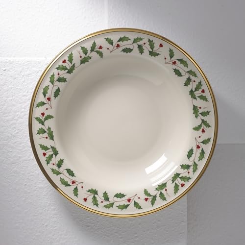 Image of Lenox Holiday Pasta /Rimmed Soup Bowl