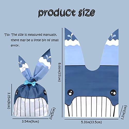100 Pieces Animal Themed Party Treat Bags Candy Gift Bags Cookie Bags Party Decorations Supplies For Boy And Girl's Birthday Party, Zoo Themed Party, School Party, Etc. #TOP1