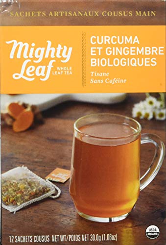 Mighty Leaf Organic Turmeric Ginger Mighty Leaf Tea, 12 Ct #TOP2