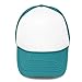 DALIX Trucker Hat Two Toned Mesh Cap in Teal and White