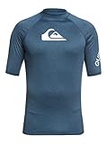 lycra surf femme __Passform:__ Snug Fit Quiksilver™ All Time Long Sleeve UPF 50 Rash Vest Männer