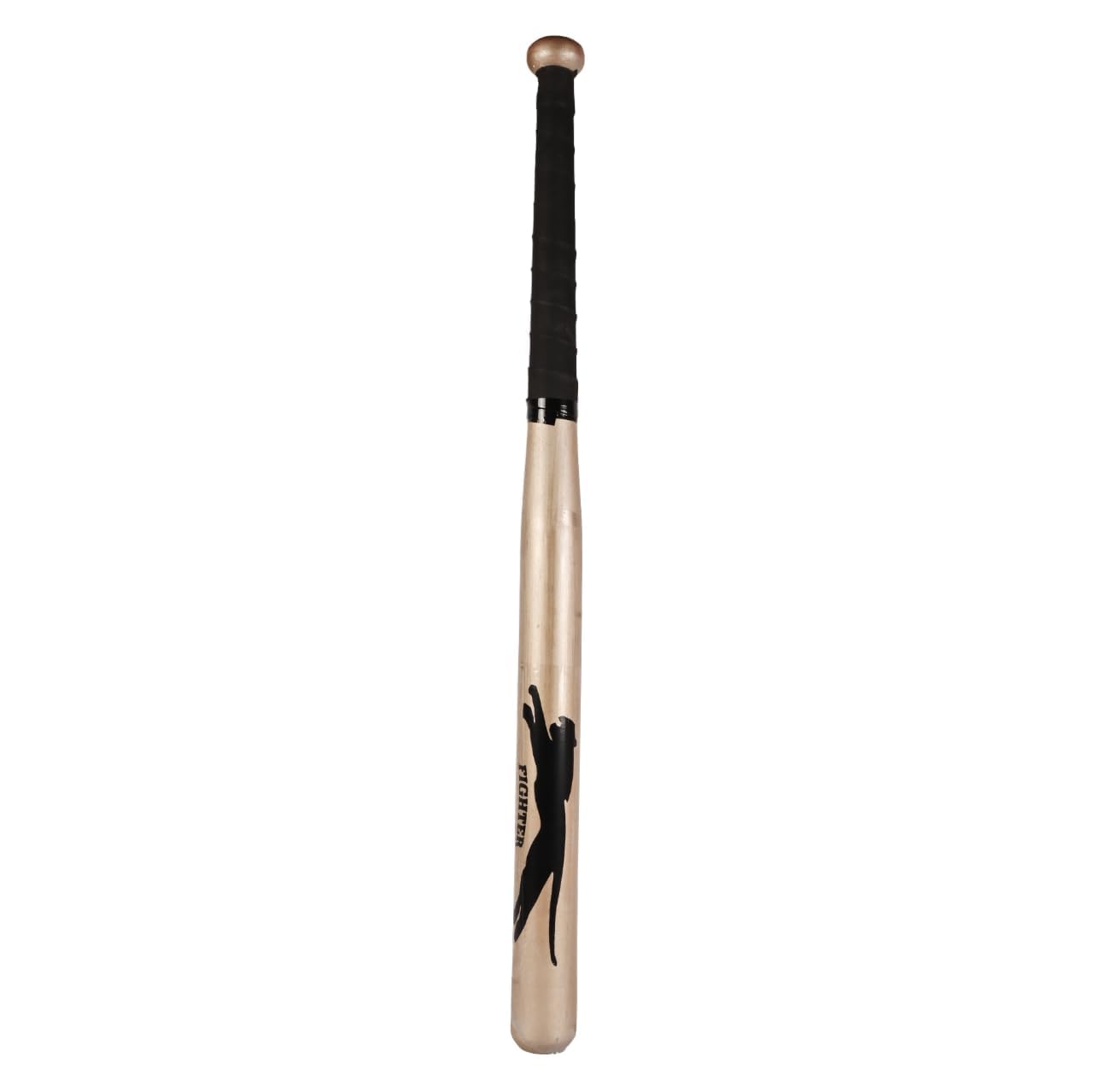 Wooden Baseball Bat | 32 Inch - Heavy Duty Solid Wood Sports Bat for Baseball Practice, Training & Matches | Durable Self-Defense Baseball Bat for Adults & Youth Players (Natural Wood)-image-7