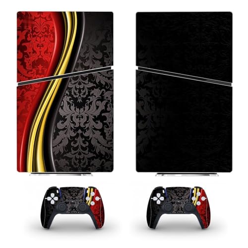 �X�L���V�[���Ή� PS5 Slim�p�X�L�� �f�B�X�N�Ł��f�W�^���� �R���\�[�����R���g���[���[�p �r�j�[���J�o�[�X�L�����b�v �L�Y�h�~�A�݊������� �K���@�� Slim�p 34323 �f�J�[���J�o�[���b�v(Disc Version)