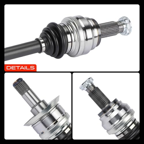 A-Premium CV Axle Shaft Assembly Compatible with BMW F25 Series X3 2011-2017, F26 Series X4 2015-2018, 2.0L 3.0L, Rear Right Passenger Side, Replace# J9C23044 by A-Premium - Image 9