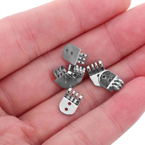 Bisagras para gafas de aleación duradera CRAFTHROU de 4,5 mm para reparaciones precisas 3