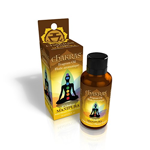 Chakras Essential Oils - Solar Plexus - Manipura - Concentrated Natural Oils for Aromatherapy, Massage, Reflection, Meditation, Environmental Scenting and Energy Work