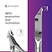 Staleks Pro SMART 31 Cuticle Nippers – 3mm Blade Cuticle Trimmer – Sharp & Durable Stainless Steel – Professional Manicure Tool