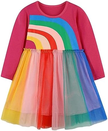 Winzik Chrismas Dress Baby Girls Outfits Halloween Thanksgiving Day Toddler Little Girls Santa Pumpkin Turkey Tulle Sundress