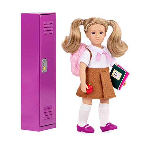 Lori Dolls – Alina’s School Locker Set – Mini Doll & School Play Set – 6-Inch Doll With Locker & Accessories – Backpack, Books, Food – Playset For Kids – 3 Years + #TOP6