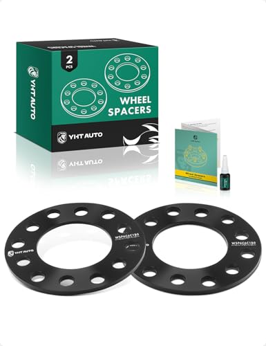 YHTAUTO 6x120/6x127 Wheel Spacers 6 mm for Buick, Cadillac, Chevy, GMC