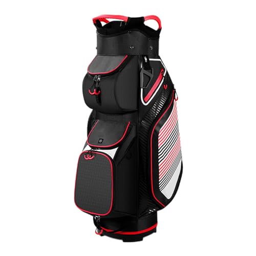 Sac de golf étanche à grande capacité avec plusieurs poches de stockage