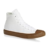 converse all star weiß damen preisvergleich Converse Converse Unisex-Erwachsene Chuck Taylor All Star II Gum High Hohe Sneaker Weiß/Braun, 42 EU