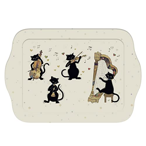 Kiub - Petit Plateau DE Service Individuel Bug Arts Chat Musique - KIUB