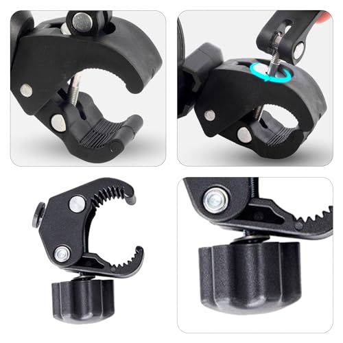 Miniatura 4 de Maxquu Portavasos De 2 Piezas Para Cochecito De Bebé, Ajustable Para Silla De Ruedas, Soporte Universal Para Bebidas, Apto Para Bicicletas, Cochecitos Y Cintas De Correr