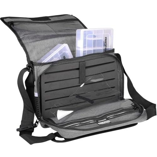 Spro Freestyle Jigging Bag V2 30x10x23cm - Kunstködertasche für Gummiköder, Angeltasche zum Spinnfischen, Ködertasche für Raubfischangler