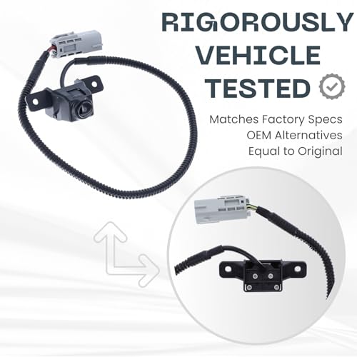 Image of Backup Camera for 2011 2012 2013 2014 2015 2016 Buick Lacrosse Chevrolet | Allure Malibu Volt Replaces OE part 22883286 20860481 22923842, rear view reverse parking assist backup monitor hd