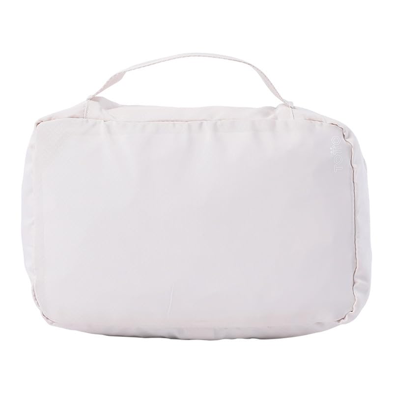 Organisateur de Salle de Bain pour Voyage Beige White Sand All in