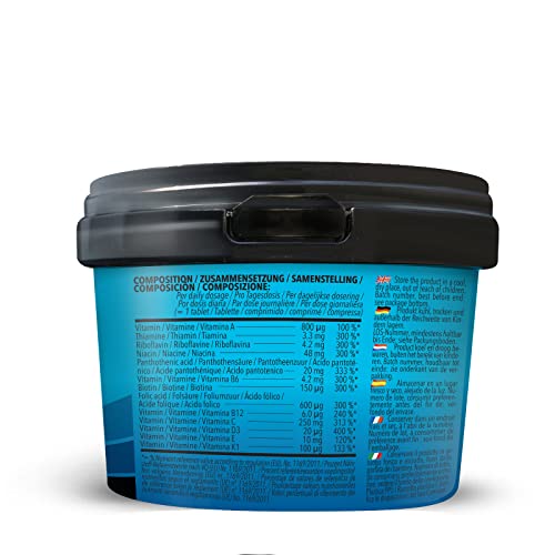 Bodylab24 Vitamin A-Z 120 Kapseln, alle 13 essenziellen wasser- und fettlösliche Vitamine in einem Supplement, Vitamin-Komplex für die einfache Versorgung, ideal für Sportler – Bild 4