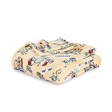 Berkshire Blanket & Mo Willems® VelvetLoft® Luxury Soft Cozy Cute Kids Throw Blanket,Gifts for Kids,
