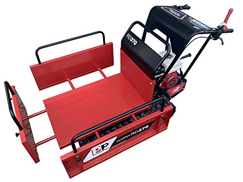 Foto von MODELL 2025 - POWERPAC RD370 mit Pritsche und ausziehbaren Bordwänden + Erhöhungen - RAUPENTRANSPORTER RAUPENDUMPER DUMPER MINIDUMPER KETTENDUMPER