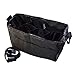 Diaper Bag Insert Organizer for Stylish Moms, Black, 12 pockets, Turn Your Favorite Tote Bag into A Trendy Diaper Bag, by MommyDaddy&Me