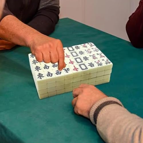 Jeu de Mahjong miniature complet pour jouer en petits espaces - 3
