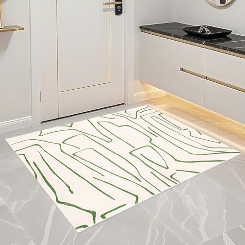 Tapis enfant à rayures de style moderne et modulable pour petit espace - 7