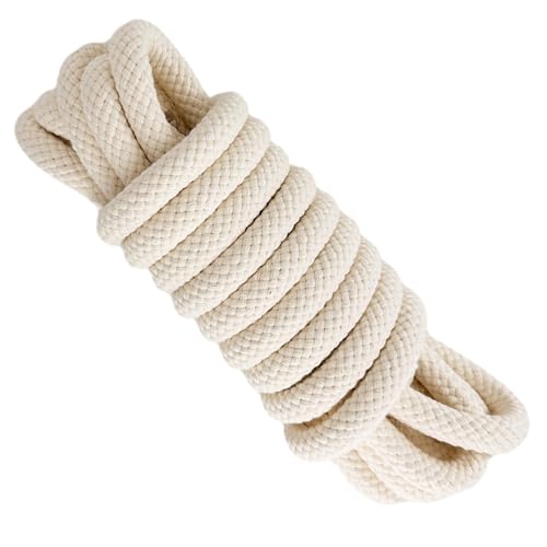 Cord Rope, 12MM * 5M, Natural Cotton, Made in Spain.