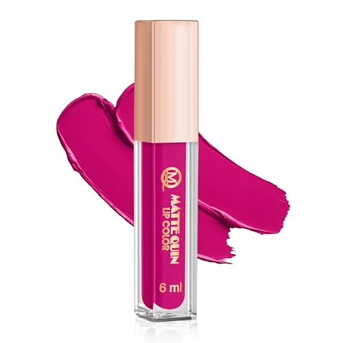 Image of Matte Quin Lip Color| Matte Texture|Long Wear |Smudge Proof |Waterproof-6ml (MQ Flat-218)