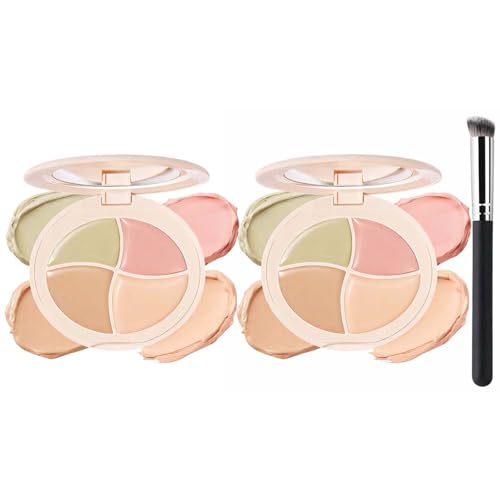 Image of 4-in-1 Colour Correcting Concealer Palette, Creamy Waterproof Makeup