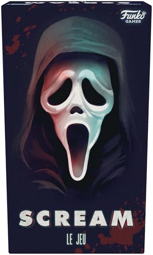 FUNKO Games - SCREAM LE JEU - Jeu de Société Coopératif - Pour Enfants dès 13 ans - Cooperez pour Gagner contre Ghost Face® - Expérience Immersive avec...