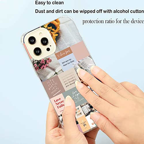 Mehidpur Christian Bible Verse For Iphone 12 Pro Max Case,Jesus Christian Positivity Motivational Quotes Case For Teen Man Women,Soft Tpu Bumper Case Compatible For Iphone 12 Pro Max #TOP2