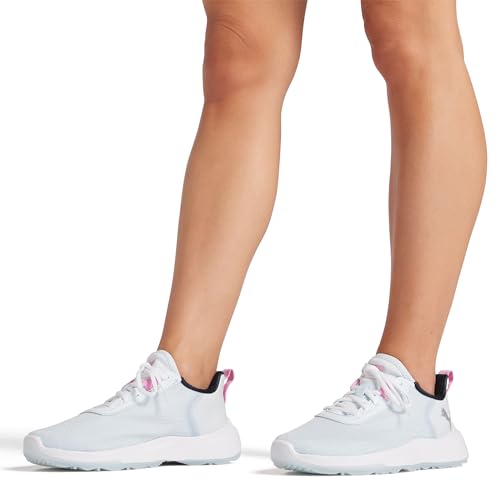 PUMA Fusion Crush Sport Damen Sneaker, Eisblau-rosa Zuckerguss, 41 EU